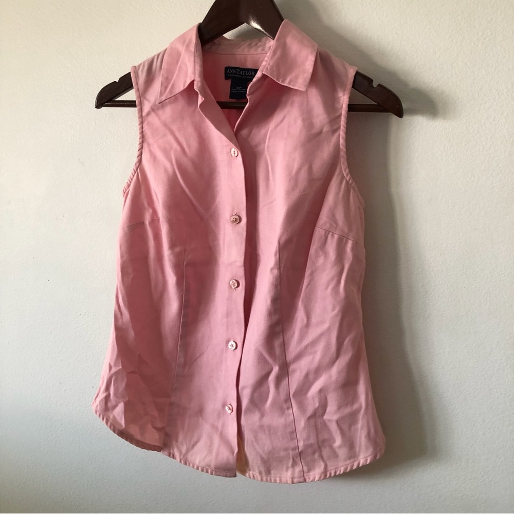 Ann Taylor Tank Top Sz 4P - Picture 5 of 6